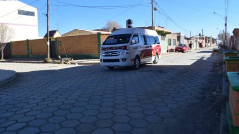 Calles en mal estado en La Aurora