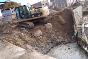 embovedado del Tagarete en Oruro
