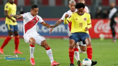 Copa América entre Colombia y Perú por la medalla de bronce