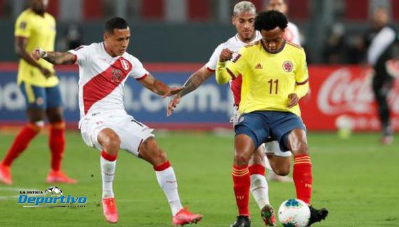 Copa América entre Colombia y Perú por la medalla de bronce