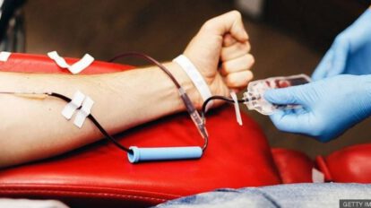 Refrigerios para donantes de sangre en Cochabamba