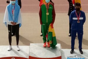 David Ninavia campeón sudamericano en 5 mil metros