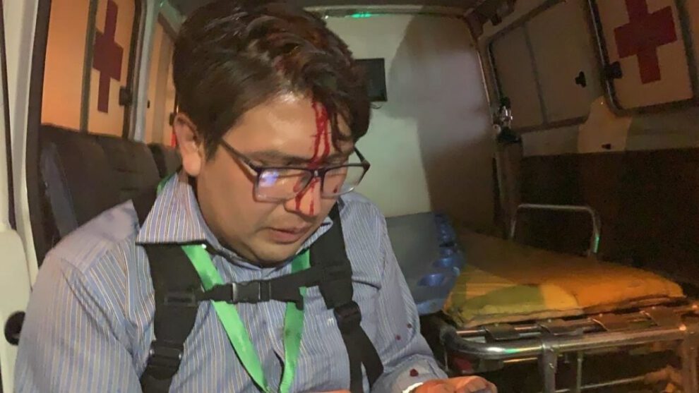 Agresiones a periodistas en Bolivia