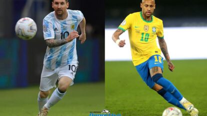 Copa América Brasil Argentina con Messi y Neymar