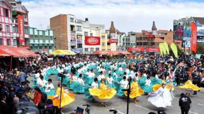 Entrada folklórica Virgen del Carmen en El Alto