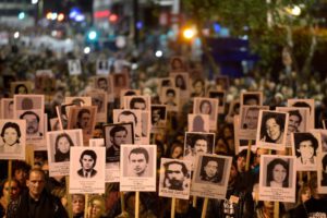Familiares de las víctimas de la represalia en el Plan Cóndor en Latinoamérica