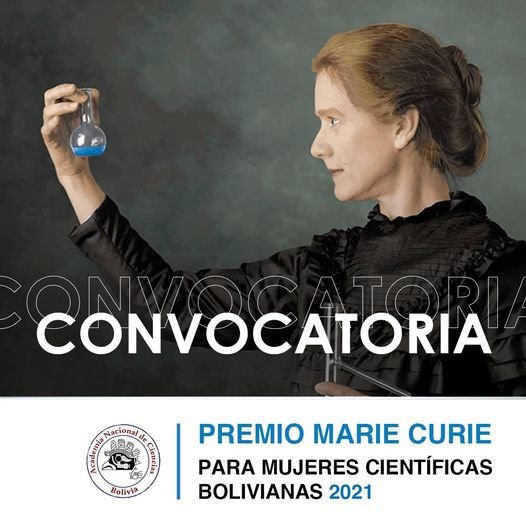 Premio Marie Curie 2021 para incentivar la investigación e innovación en Bolivia