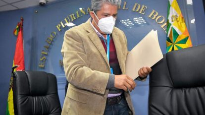 Carta de Terceros sobre material antidisturbios en Bolivia