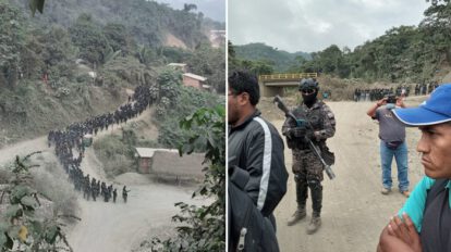 Enfrentamientos en Charopampa con policías heridos
