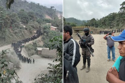 Enfrentamientos en Charopampa con policías heridos