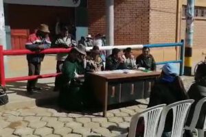 Asamblea Legislativa Departamental de Oruro en Caracollo