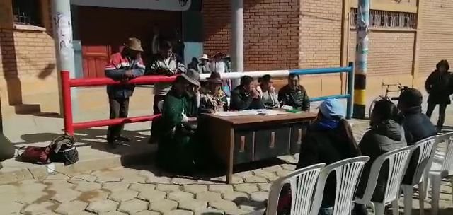 Asamblea Legislativa Departamental de Oruro en Caracollo