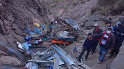 Tragedia de Chataquila en la carretera Sucre-Potolo