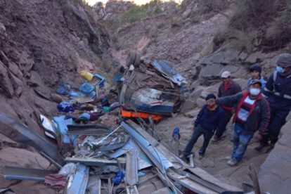 Tragedia de Chataquila en la carretera Sucre-Potolo