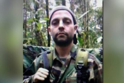 Guerrillero de las FARC en Bolivia