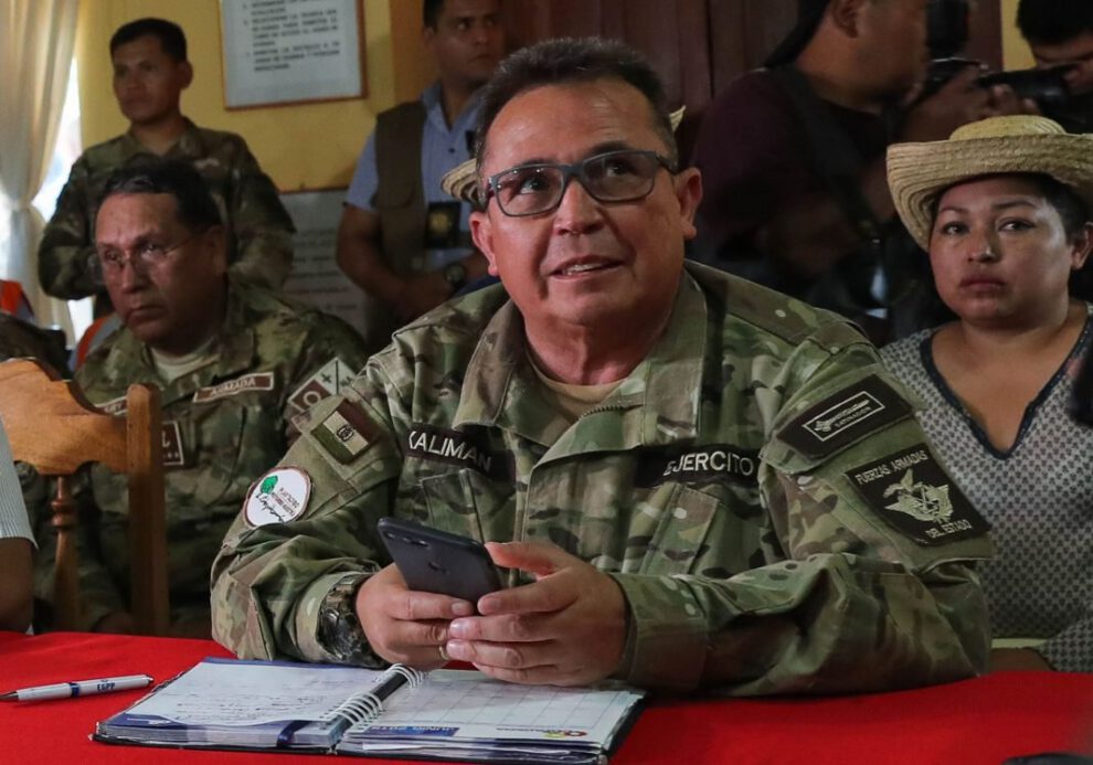 Williams Kaliman excomandante en jefe de las Fuerzas Armadas