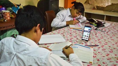 Estudiantes retirados según instructivo del Ministerio de Educación