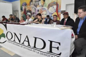 Conade califica como un despropósito que Evo participe en el acto por el aniversario de La Paz