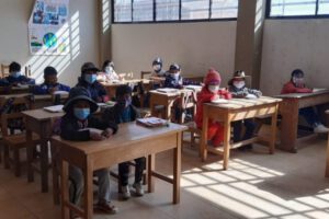Clases a distancia en Oruro