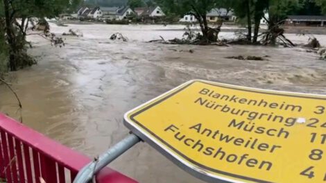 Tormentas e inundaciones en Europa