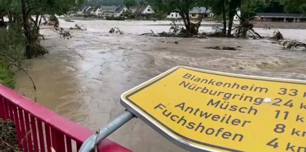 Tormentas e inundaciones en Europa