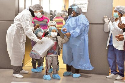 Niños son dados de alta tras vencer el Covid-19 en la ciudad de Cochabamba