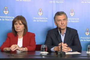 Envío de armas a Bolivia por Mauricio Macri y Patricia Bullrich