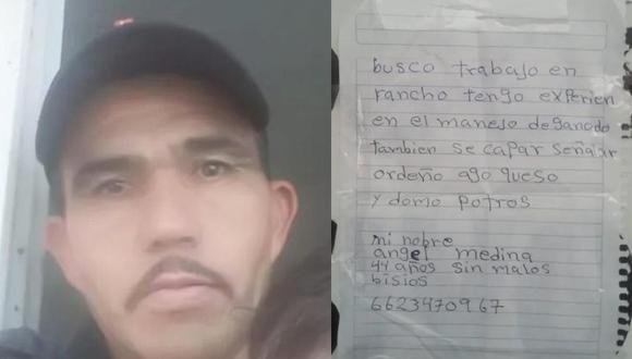 Currículum a mano de Ángel Medina recibe 30 ofertas de trabajo