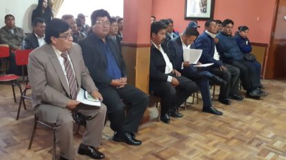 Oruro sin gobernador tras la renuncia de Vásquez