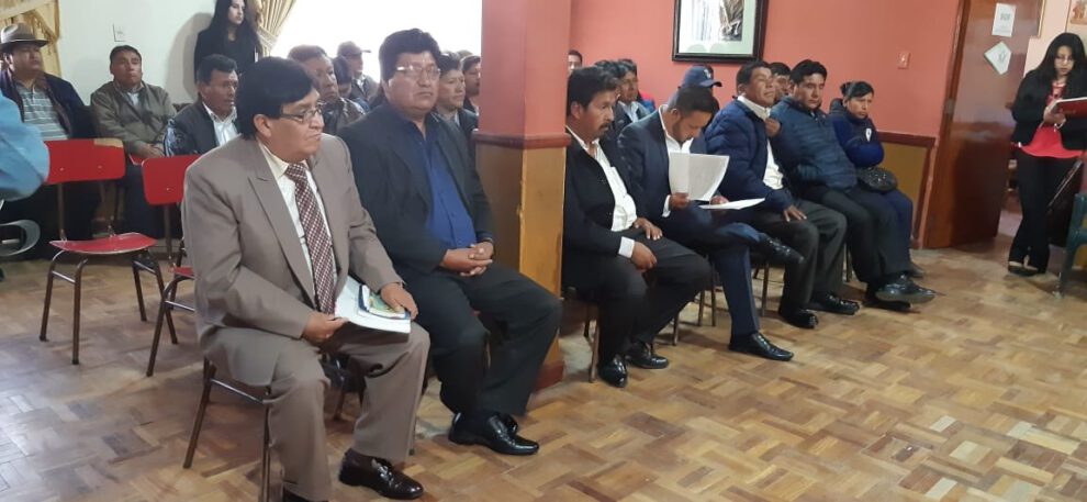 Oruro sin gobernador tras la renuncia de Vásquez