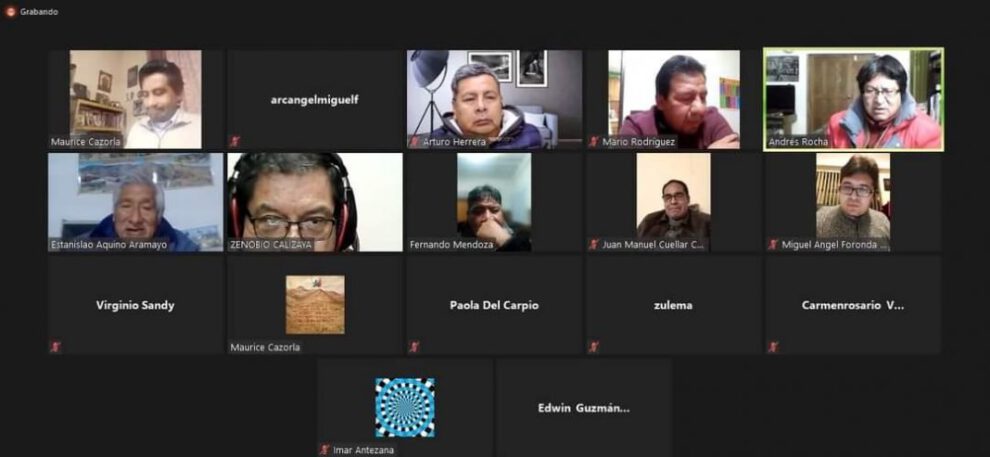 Andrés Rocha presidente Comité de Etnografía y Folklore