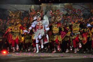 Carnaval de Oruro 2022 con la ministra de Culturas Sabina Orellana