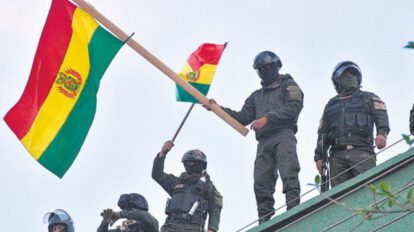 Motín policial en Bolivia