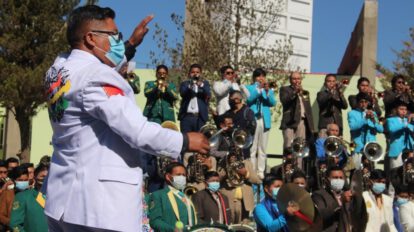 reactivación de actividades económicas para músicos en Oruro