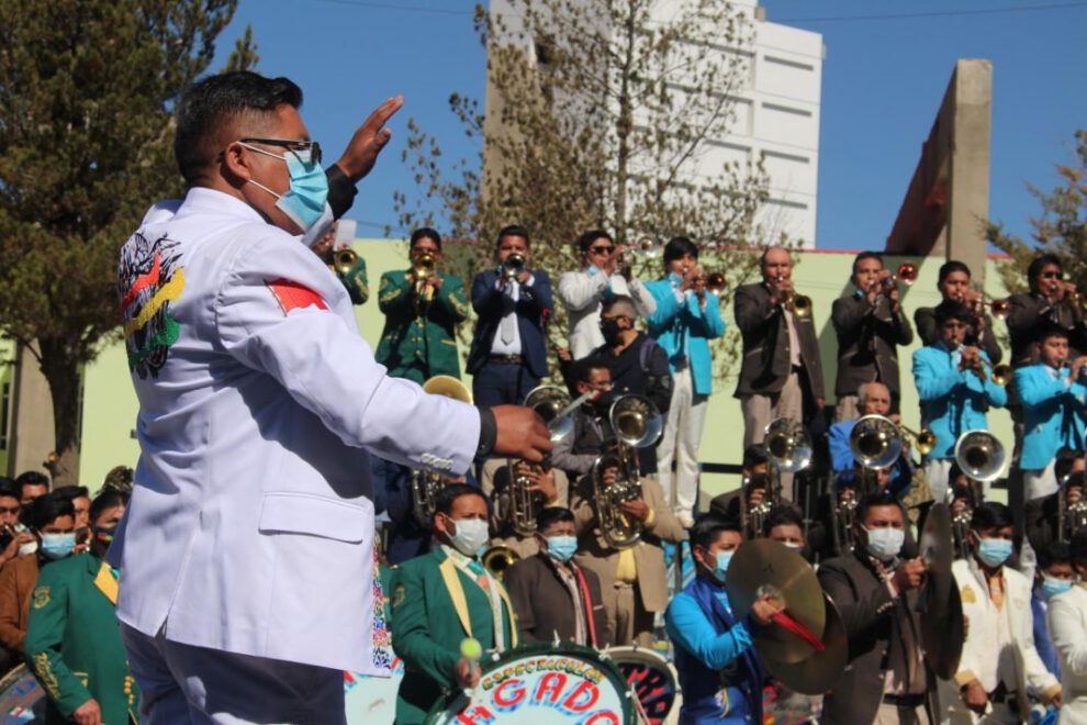 reactivación de actividades económicas para músicos en Oruro