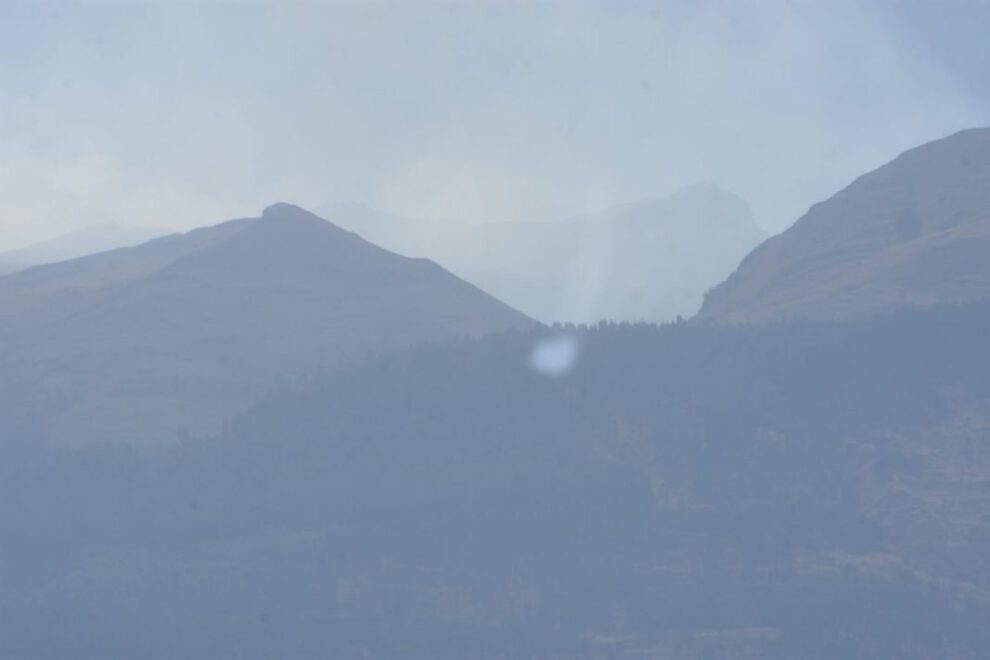 Incendio Parque Nacional Tunari