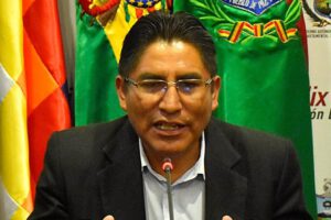 Félix Patzi accidente de tránsito