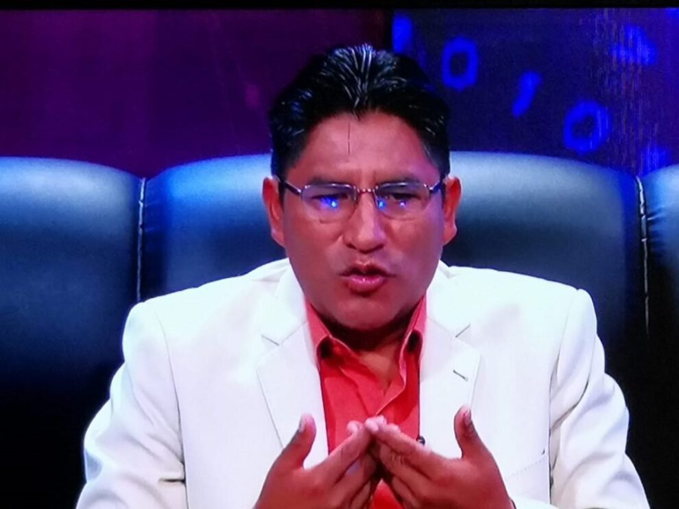 Félix Patzi, exgobernador del departamento de La Paz