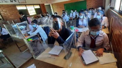 Protectores de cañahueca para el regreso a clases en Omereque