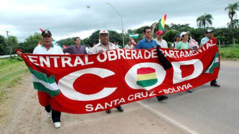 COD Santa Cruz convoca a marcha en demanda de estabilidad laboral