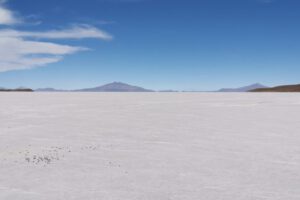Perforación de pozos de litio en el Salar de Coipasa