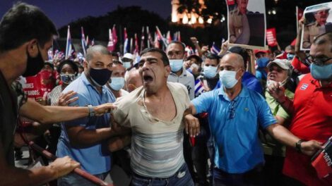 Protestas en Cuba y represión a manifestantes