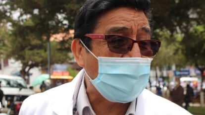 Salud llora por la partida de Víctor Araoz
