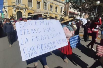 Oruro espera más de 200 ítems del Ministerio de Educación