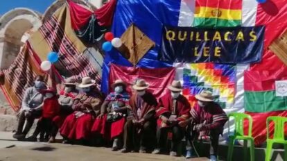 Quillacas Lee, una iniciativa para fomentar la lectura en estudiantes