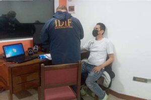 Tonchy Bascopé en Sucre tras aprehensión policial