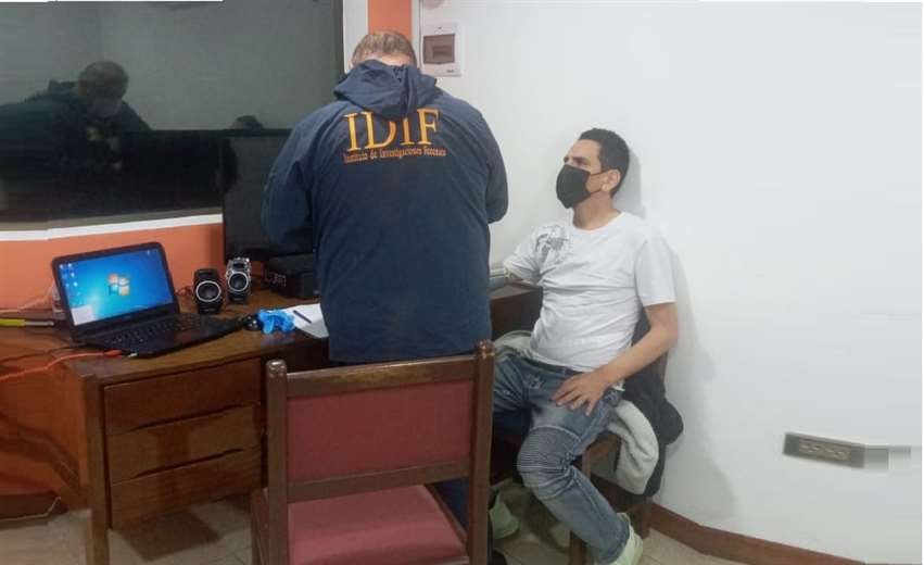 Tonchy Bascopé en Sucre tras aprehensión policial