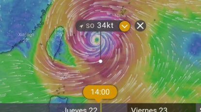 Tifón In-Fa afectará el Este de China