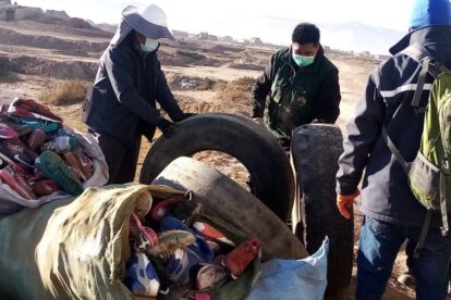 Material contaminante usado como combustible en hornos para fabricar ladrillos