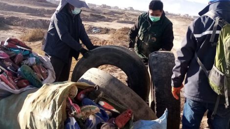 Material contaminante usado como combustible en hornos para fabricar ladrillos